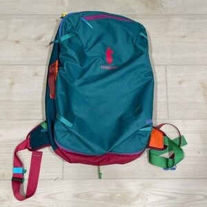 Cotopaxi Allpa 42L Travel Pack - Del Dia. Dark green, and multicolored. NWOT